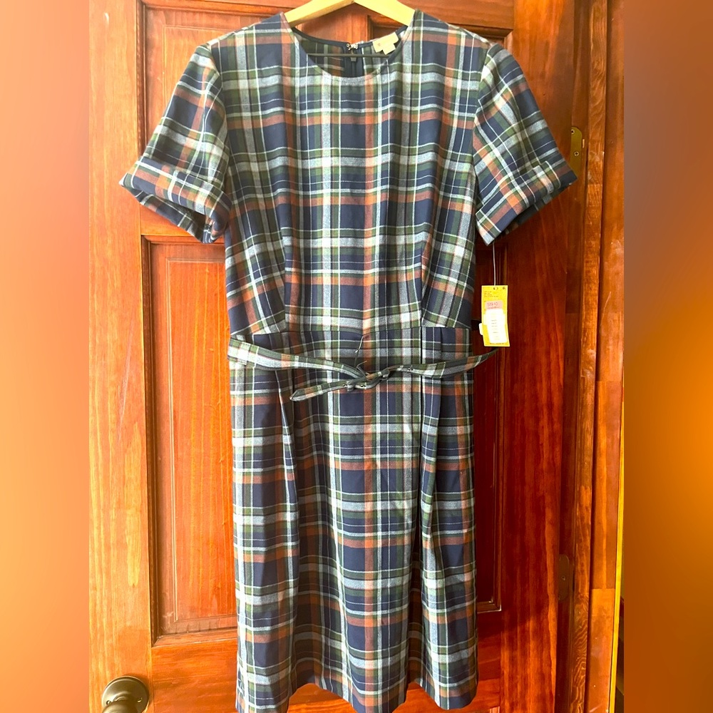 Vince Camuto plaid dress-